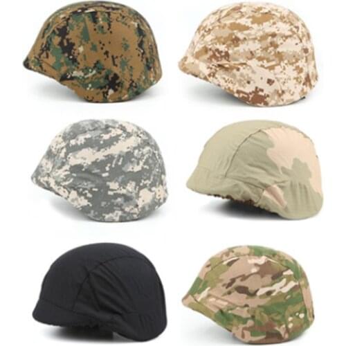 Tactical Helmet Protective Cover Military Helmet Cover Cloth Paintball Army Sports CS Tactical Helmet Accessories