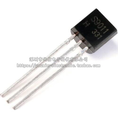 100pcs / 1 lot Transistor S9011 30MA TO-92