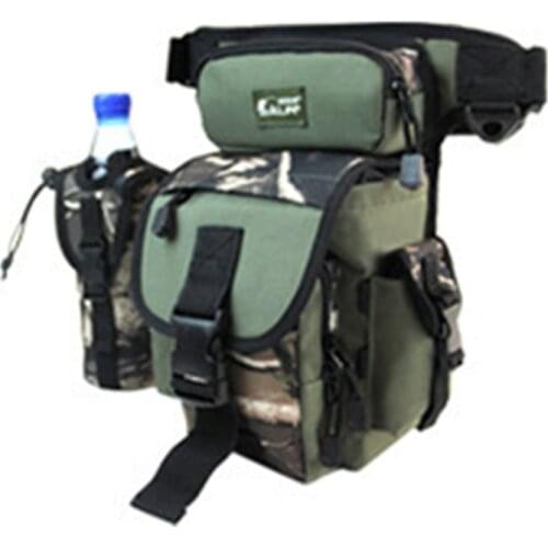 Outdoor Fishing Tackle Bag, High-End Transcendence Leg Bag, Multifunctional Outdoor Waist Bag/Fishing Tool Bag/Luya Bag