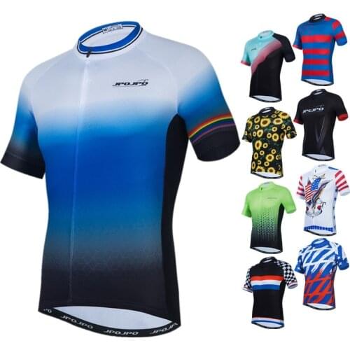 Weimostar Bike Team Cycling Jersey Tops Short Sleeve MTB Bike Jersey Shirt Anti-UV Bicycle Clothing Road Cycle Wear Clothes