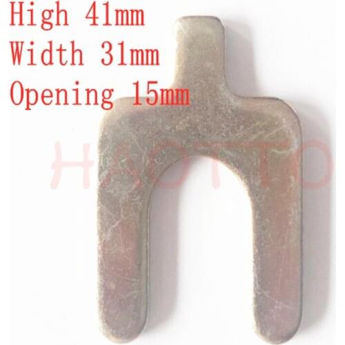 100pcs automobile Four wheel positioning U-shaped gasket Adjust camber thickness 1mm2mm2.5mm