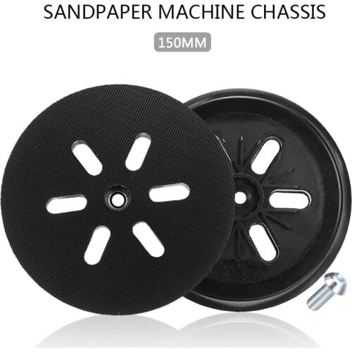 150mm 6 Inch 6 Hole Sanding Disc Hoop & Loop Sanding Pads For BOSCH GEX150 GEX150AC GEX150 Turbo Sander Power Tools