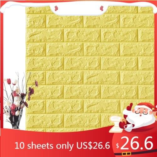 77x70cm 3D ceiling wall sticker roof decoration Foam wallpaper waterproof TV background wallpaper sticker