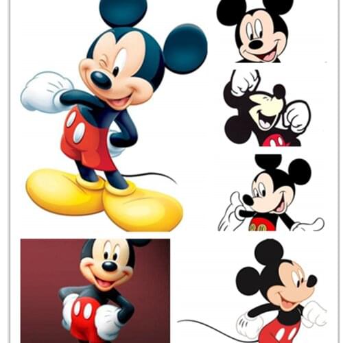Disney Diy 5D Diamond Painting Mickey Mouse Cross Stitch Kits Embroidery Mosaic Home Decor