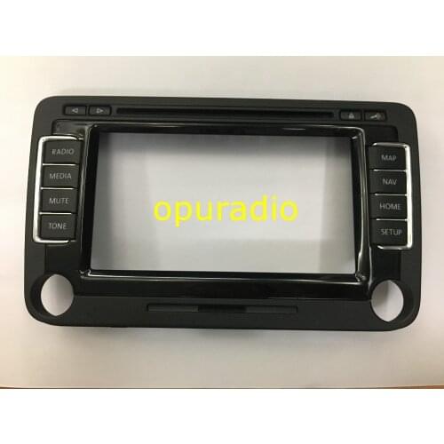 Free post new Volkwagen CD PLAYER Plastic Frame with Button for Skoda Columbus RNS510 sat nav navigation audio systems