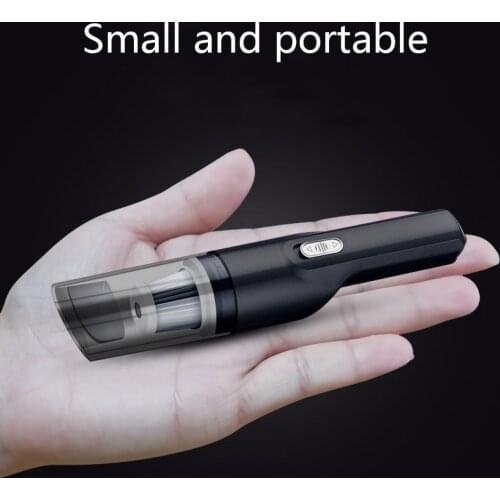 120w Mini Handheld Auto Vacuum Cleaner Cordless Car Wireless Hand Held Cleaner Portable for Home Appliance Car Products Wried