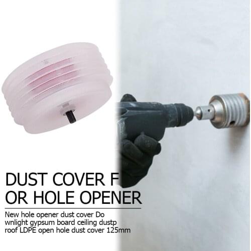 Electric Hammer Drill Dust Collector Perforator Horseshoe Speaker Opener Dust Cover Metal Drill Bit Saw Attachment Accessories