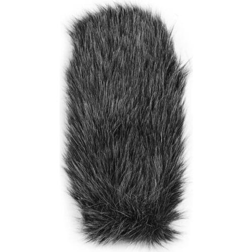 Photography On-camera Microphone Furry Windscreen Mic Windshield Cover Muff for RODE VideoMic GO/ TAKSTAR SGC-598 Microphones