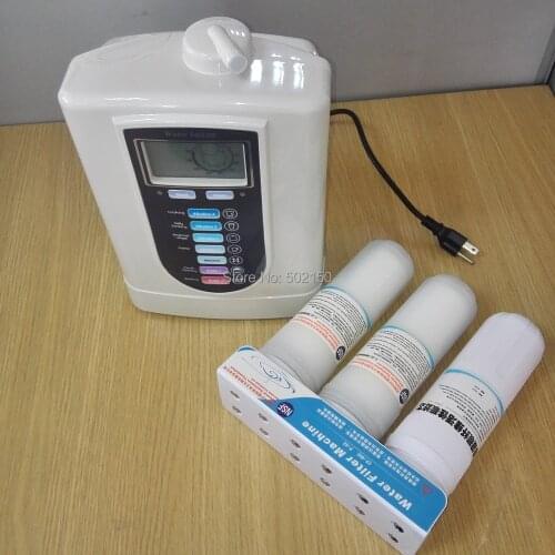Hot selling 5 electrode plates alkaline water ionizer machine 110V-240V