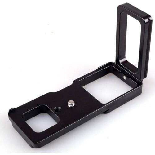 L Plate Bracket Grip For Fujifilm GFX50R Fuji GFX 50R Camera Quick Release Vertical Mount Grip with 1/4''-20 Threaded Mount Hole