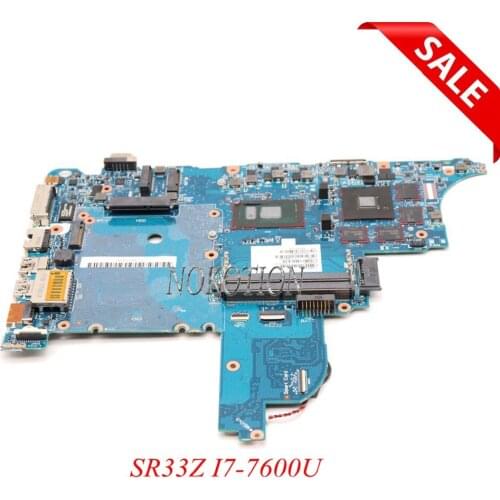 NOKOTION 916829-001 CLOONEY-6050A2860101-MB-A01 Main board For HP Probook 640 650 G3 laptop motherboard SR33Z I7-7600U tested