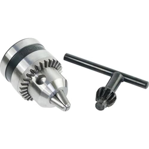 Miniature Micro Electric Drill Chuck, With 4/5/6/7/8/MM Hand Electric Drill Special Chuck Clamping Tool, Clamping Range 0.6-6MM