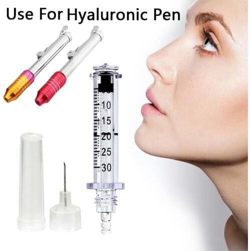 0.3ml Combination Disposable Sterile Ampoule Head High Pressure Hyaluronic Acid Gun Accessory Filling Essence Skin Care Dedicate