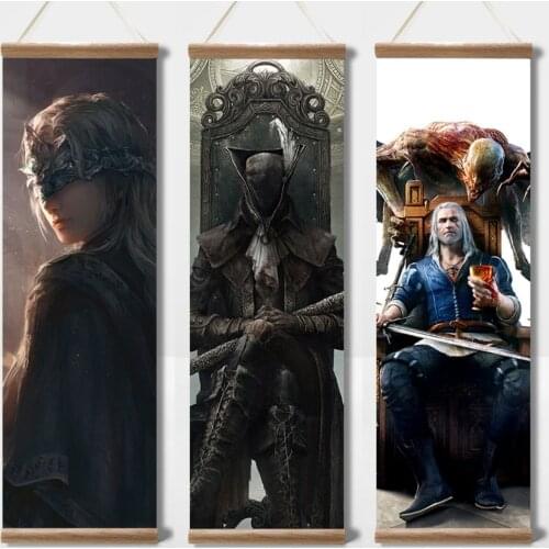 Nier Automata Game Posters Anime Posters Canvas Painting Wall Decor Wall Art Picture Home Decor Photos for Childrens Room Decor