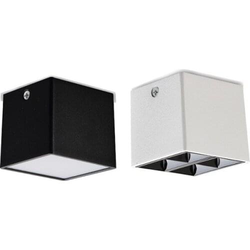 Surface Mounted Quare 8W LED Cube Ceiling Downlight for Room/Corridor/Hallway AC85-260V COB Spot light for indoor lighting