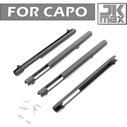 Black Nylon Tie Rod Dust Cover Protective Case Set for Capo JKMAX V1.0 & V2.0 2020 RC Car Spare Parts