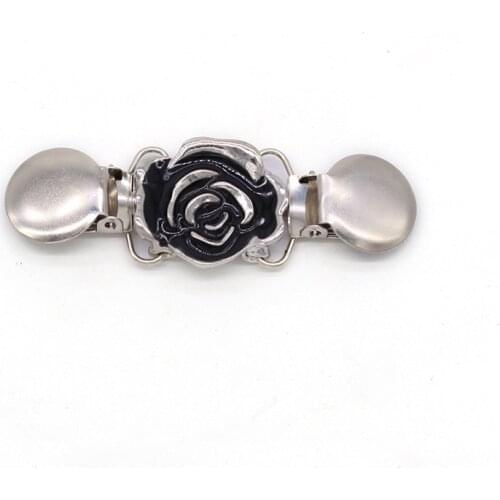 Sweater Shawl Cardigan Duck Clips Women Brooches on Clothes Shirt Collar Clip Buckles Charm Beaded Pearl Blouse Pin Scarf Clasps