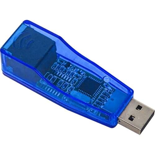 1pc External USB RJ-45 Card Adapter High Speed 10/100 Mbps Ethernet RJ45 Network Lan Card Adapter for Laptop PC L6 Mayitr