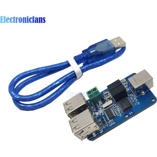 4 Channel USB Isolator Module ADUM4160 ADUM3160 Support USB Control Transmission 2500V USB HUB Isolator Module USB Flash Drives
