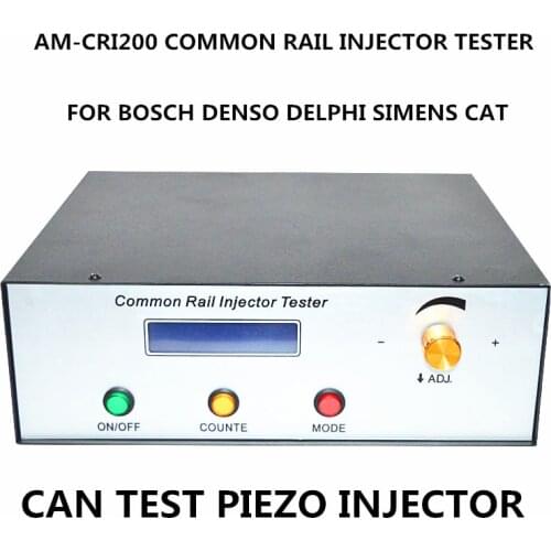 AM-CRI200 Common Rail Piezo Injector Nozzle Tester For BOSCCH, DENSSO, DELPHII, SIMENSS, CATT, Common Rail Injector Repair Tool