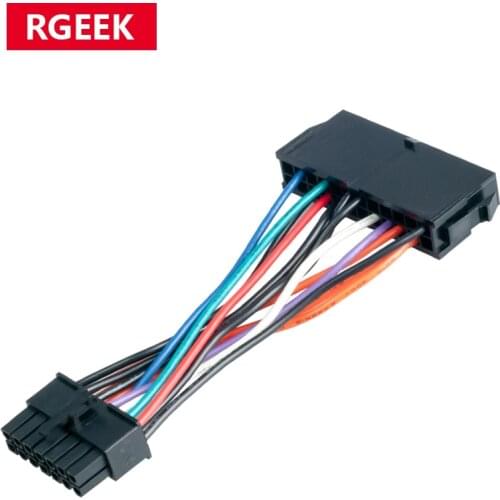 10cm ATX 24 Pin to 12 Pin Power Supply Cable Adapter 24p to 12p Cord For Acer Q87H3-AM Oct26