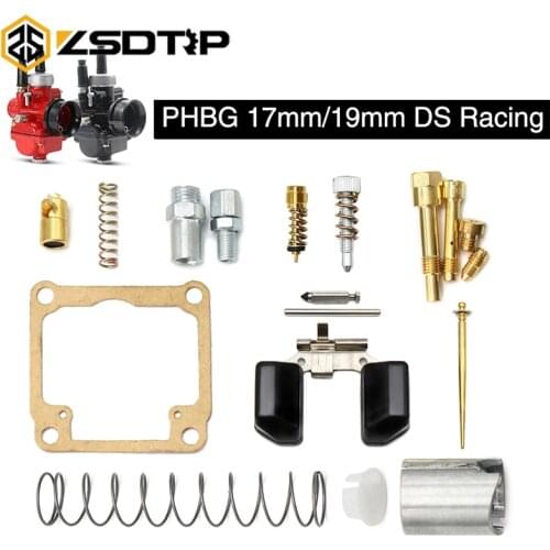 ZSDTRP Carburetor Repair Kit Carb Rebuild Tool Gasket Set For PHBG DS Racing Carb Dellorto PHBG17 PHBG19 Motorcycle Spare Parts