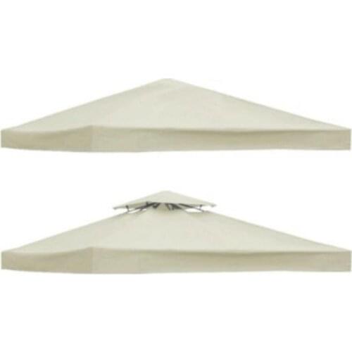 Outdoor Tent Top Cover Patio Gazebo Top Cover Replacement Cover For Outdoor Yard Camping Anti-UV Shade Canvas Rain Cover