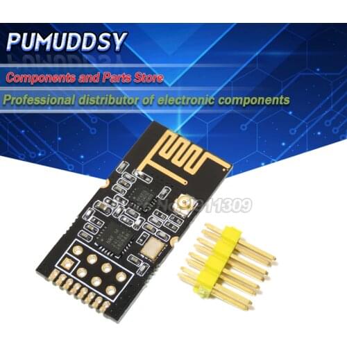 NEW GT-24 Digital Wireless Module 2.4G NRF24L01 PA LNA Industrial Grade 1100M Long Distance With Non-welding Pin