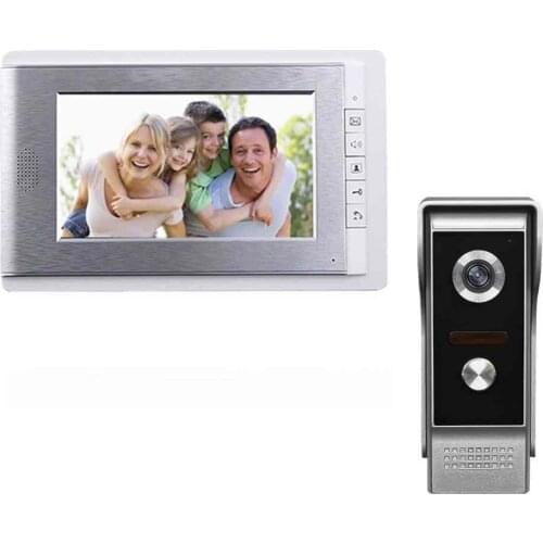 Wholesale Video Door Phone for villa outdoor intercom night vision 7inch indoor monitor doorbell camera 1v1 intercom system