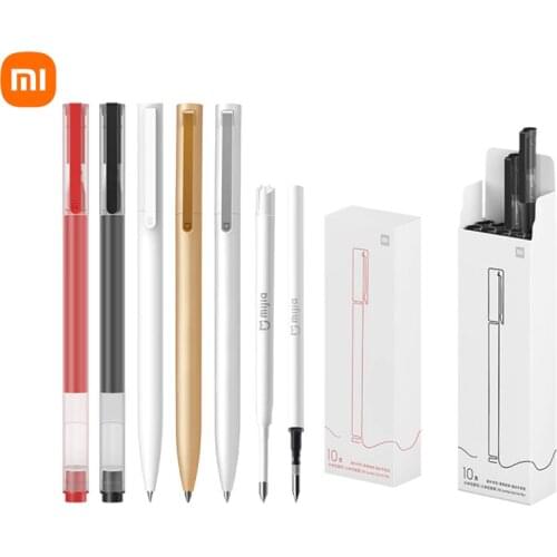 Original Xiaomi Mijia Sign 9.5mm Signing PREMEC Smooth Switzerland Refill MiKuni Japan Ink add Mijia Black Refill