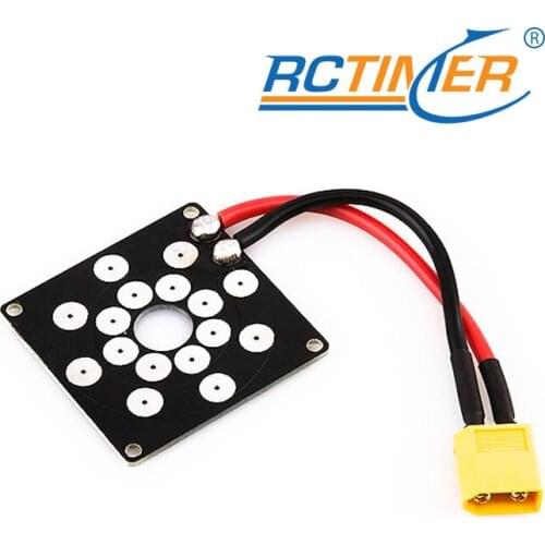 Rctimer XT60 PDB ESC Power Distribution Board