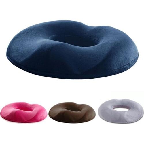 Donut Cushion Hemorrhoid Seat Cushion Tailbone Coccyx Medical For Memory Prostate Seat Orthopedic Foam Chair I6R6