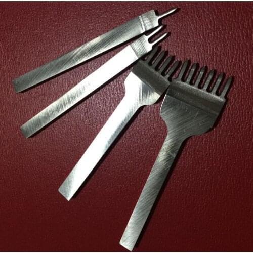 Hole Punching for Leather Craft Making, 4mm ,4 pieces a lot