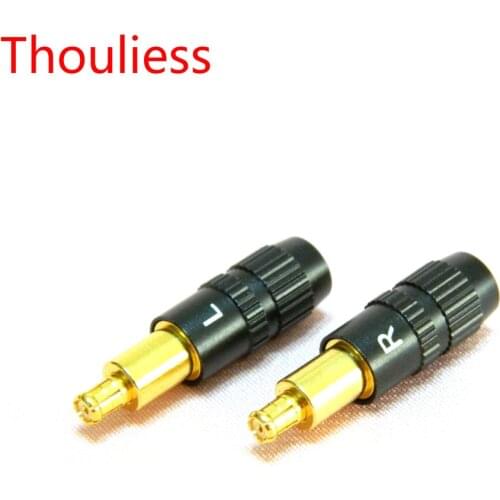 Thouliess Headphone Pins Plug Connector For ATH- AP2000Ti 750 770H 990H ADX5000 MSR7B Headset Linker Adapter