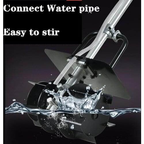 Industrial Grade Mixer Electric Speed Control Handheld Paint Cement Plaster Mortar Coating Mixer Putty Powder Mixing Machine