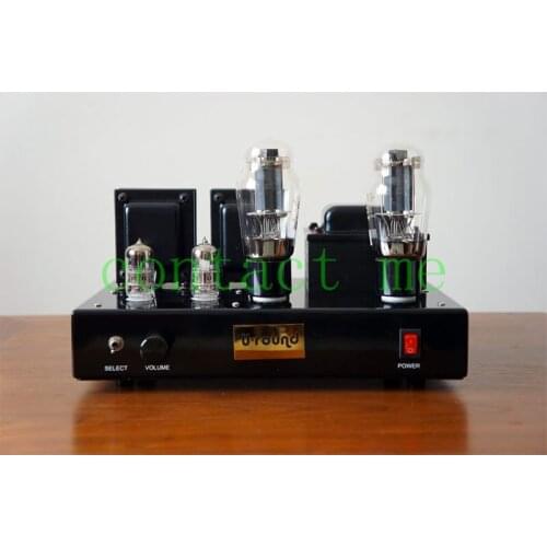 Uround 6L6 or 350C single-ended Class A tube power amplifier, output power: 7W+7W, the sound is warm and mellow. like small 300B