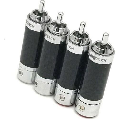 FURUTECH CF-102(R) Carbon Fiber High-End grade RCA plug demagnetization Handle without box