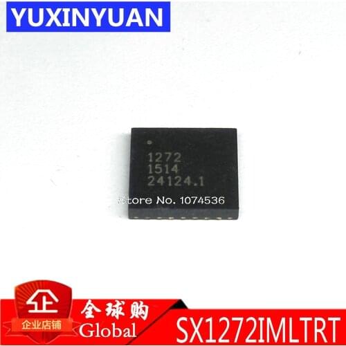 1PCS SX1272IMLTRT SX1272 1272 IC RF TXRX 802.15.4 28 VQFN QFN28 Brand new authentic spot, can be purchased directly