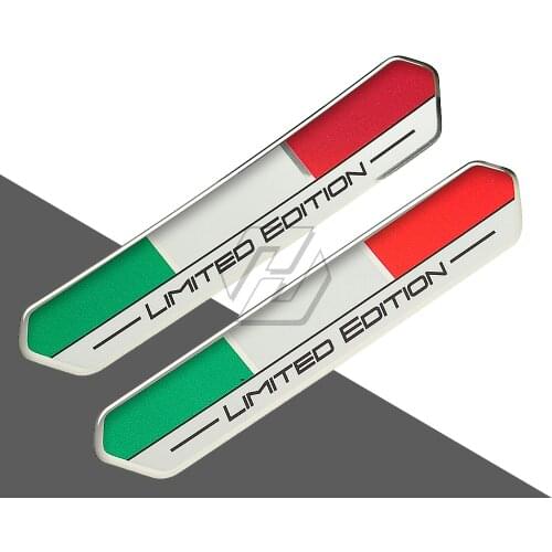 3D Motorcycle Italy Flag Limited Edition Sticker Motorbike Tank Pad Decal Case for Ducati Monster 821 696 796 795