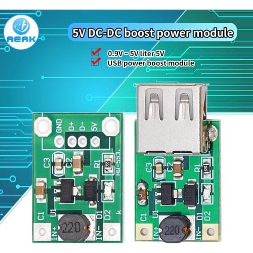 600mA DC-DC Mini Step Up Power Module 1-5V To 5V Step-up Boost Converter