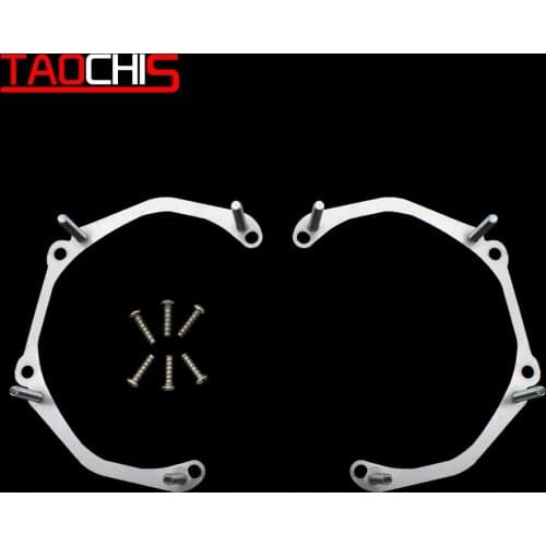 Car Styling frame adapter module set DIY Bracket Holder for Toyota Sienna 2011 2013 2015 Hella 3r 5 Projector lens