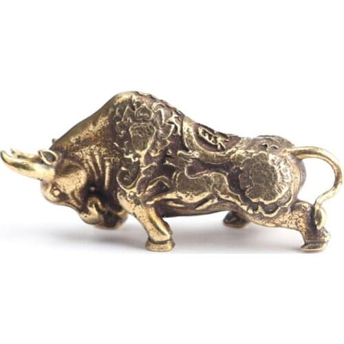 Bull Statue Ornament Sculpture Abstract Figurines Crafts Desk Home Decoration Modern/accessories nordic decoration