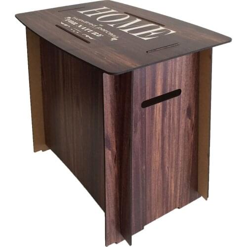 Practical Decorative Wooden Coffee Table 40x30x43 cm Disassembled Easy Installation Multi-Purpose Tables Office Home decor Gift