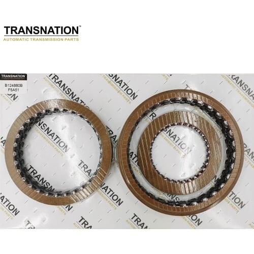 F5A51 V5A51 R5A51 Auto Transmission Friction Kit Clutch Plate Fit For MITSUBISHI Car Accessories Transnation B124880B
