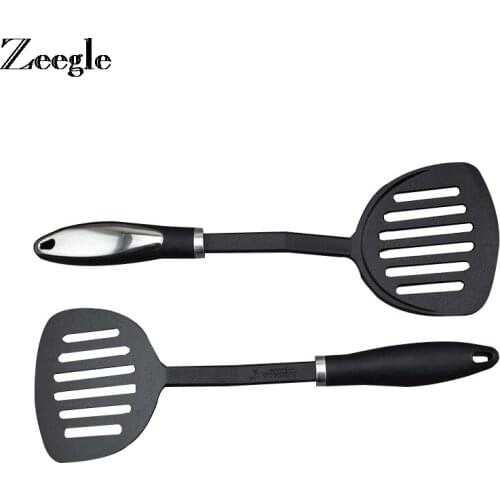 Zeegle Leak Shovel Kitchen Tools Silica Gel Shovel Does Not Hurt Pot Home Essential Baking Pastry Tools Multicolor