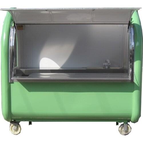 Factory sale outdoor street mobile food truck coffee kiosk carts trailer