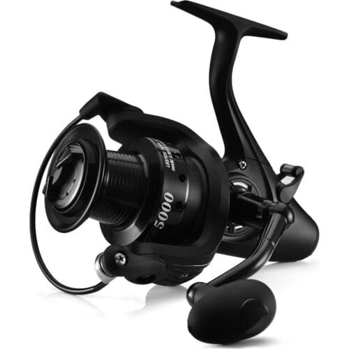 LIZARD Fishing Reel 12+1 BB Front and Rear Double Drag Carp Left Right Interchangeable Spinning Reel for Fishing