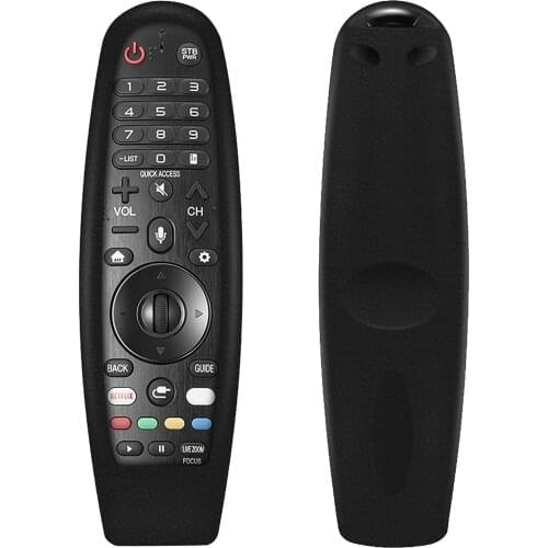 Protective Silicone Case For LG TV AN-MR600 650 AN-MR18BA MR19BA Magic Remote Control Cover Shockproof Washable Remote MR-18