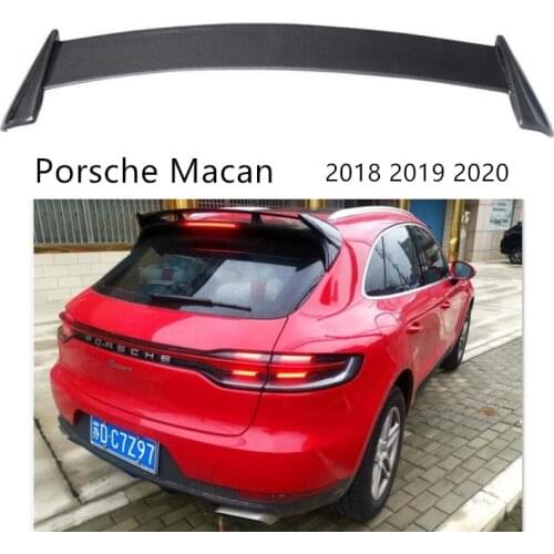 Spoiler For Porsche Macan 2018 2019 2020 High Quality Carbon Fiber Wing Lip Spoilers