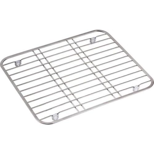 Big deal Stainless Steel Sink Drainer Rack Multifunctional Kitchen Fruit Vegetable Dish Drying Rack Kitchen Sink Protector Grid